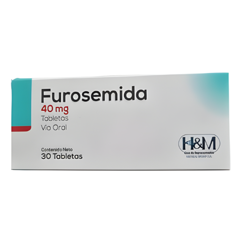 FUROSEMIDA 40MG TAB X 30 (H&M)